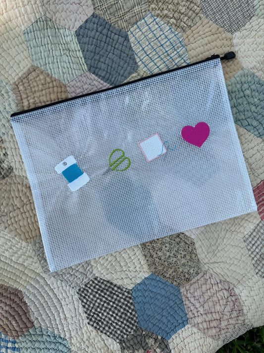 ICONS Needlepoint Project Bag