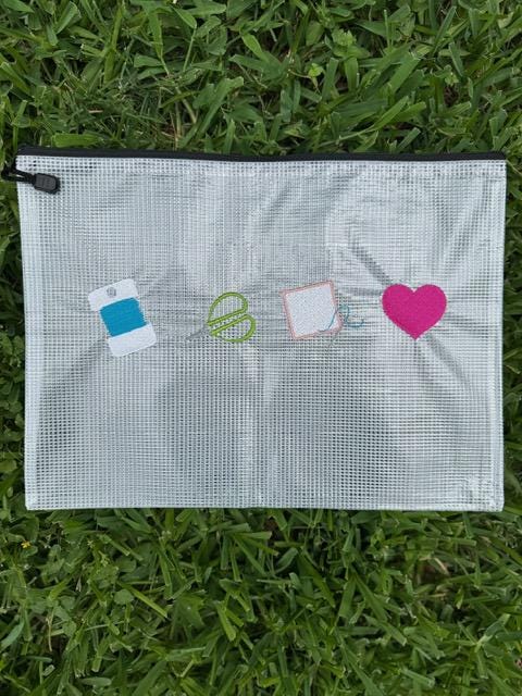 ICONS Needlepoint Project Bag