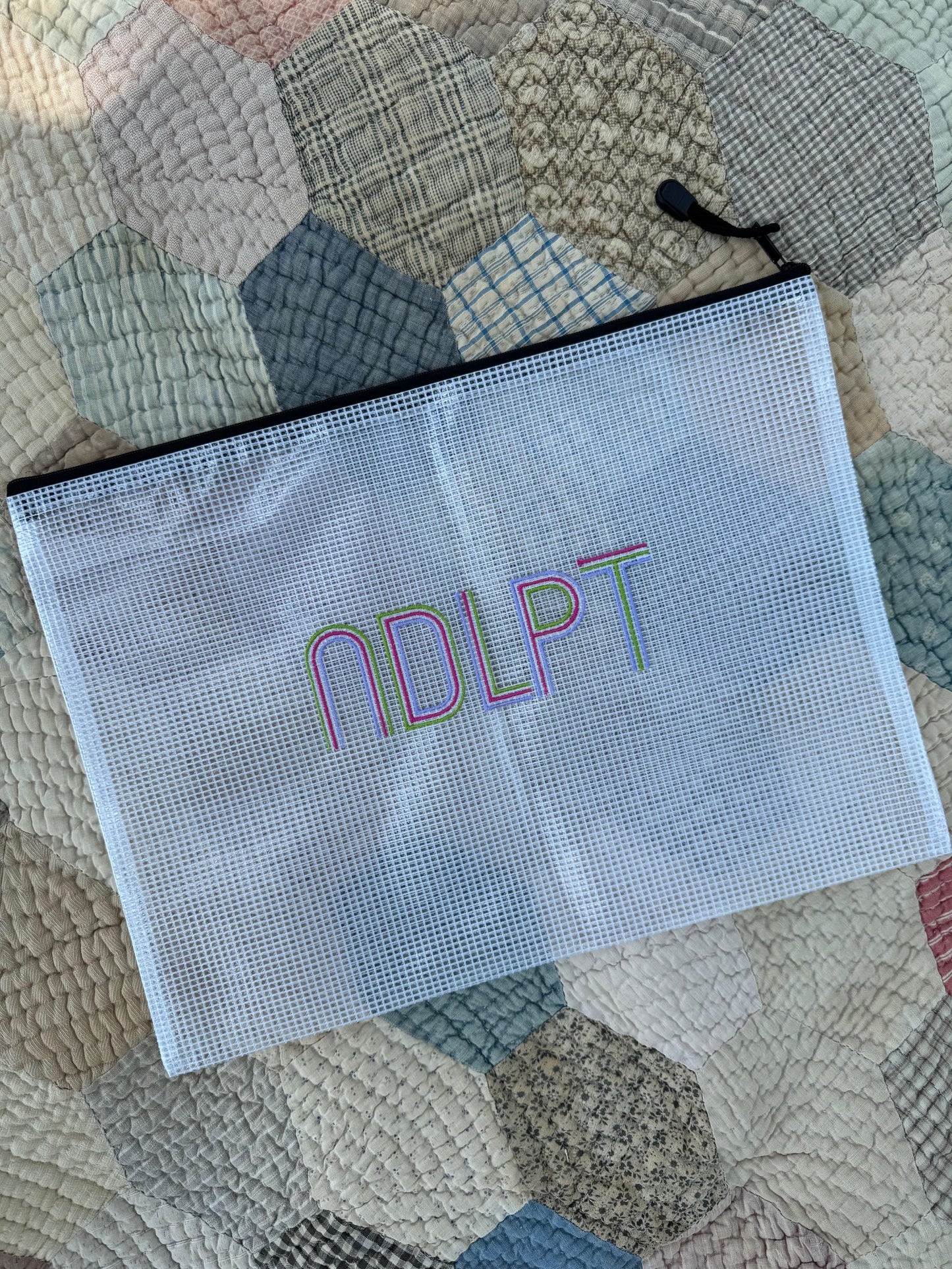 Retro Multi-Color NDLPT Project Bag