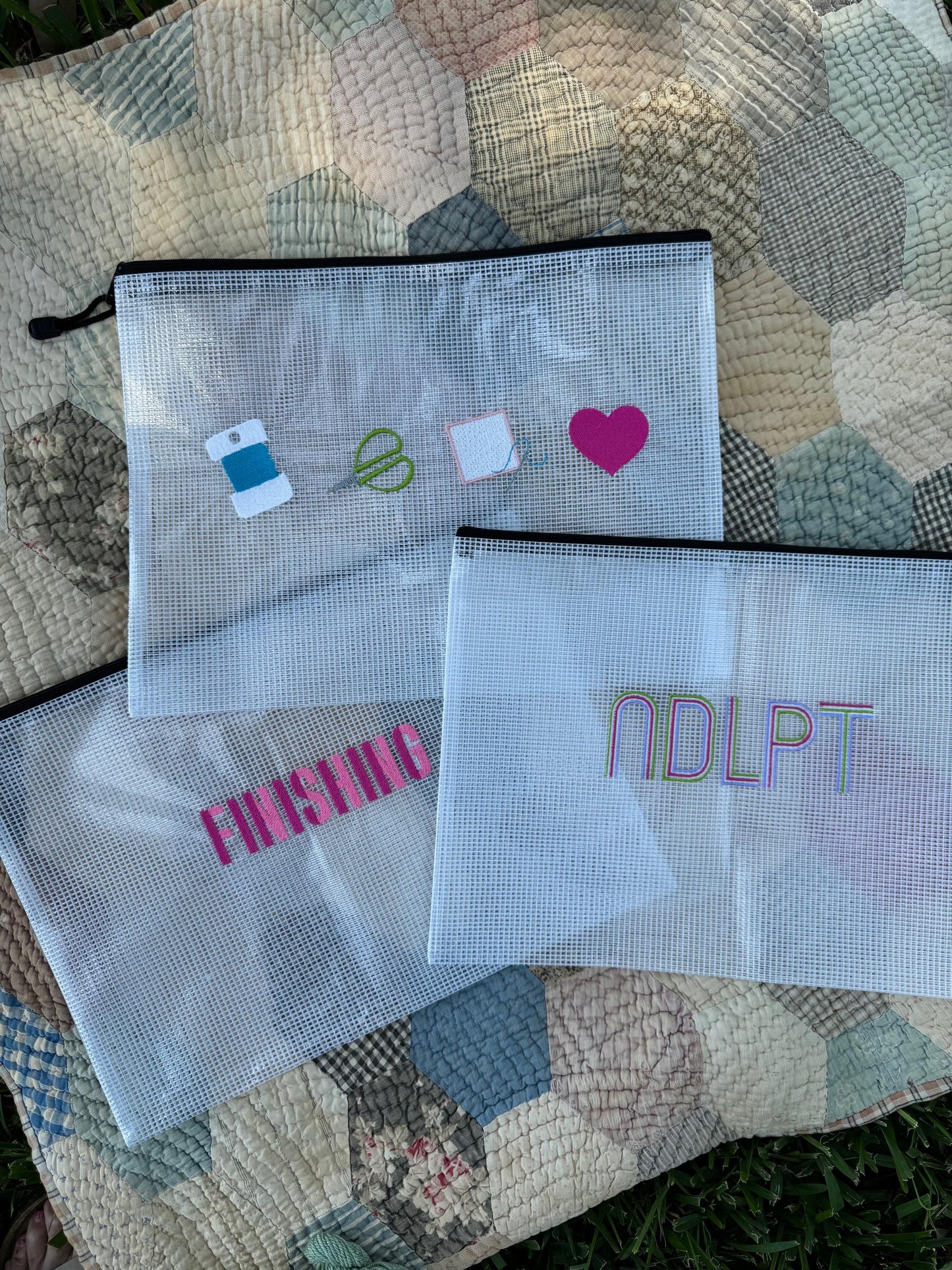 Retro Multi-Color NDLPT Project Bag