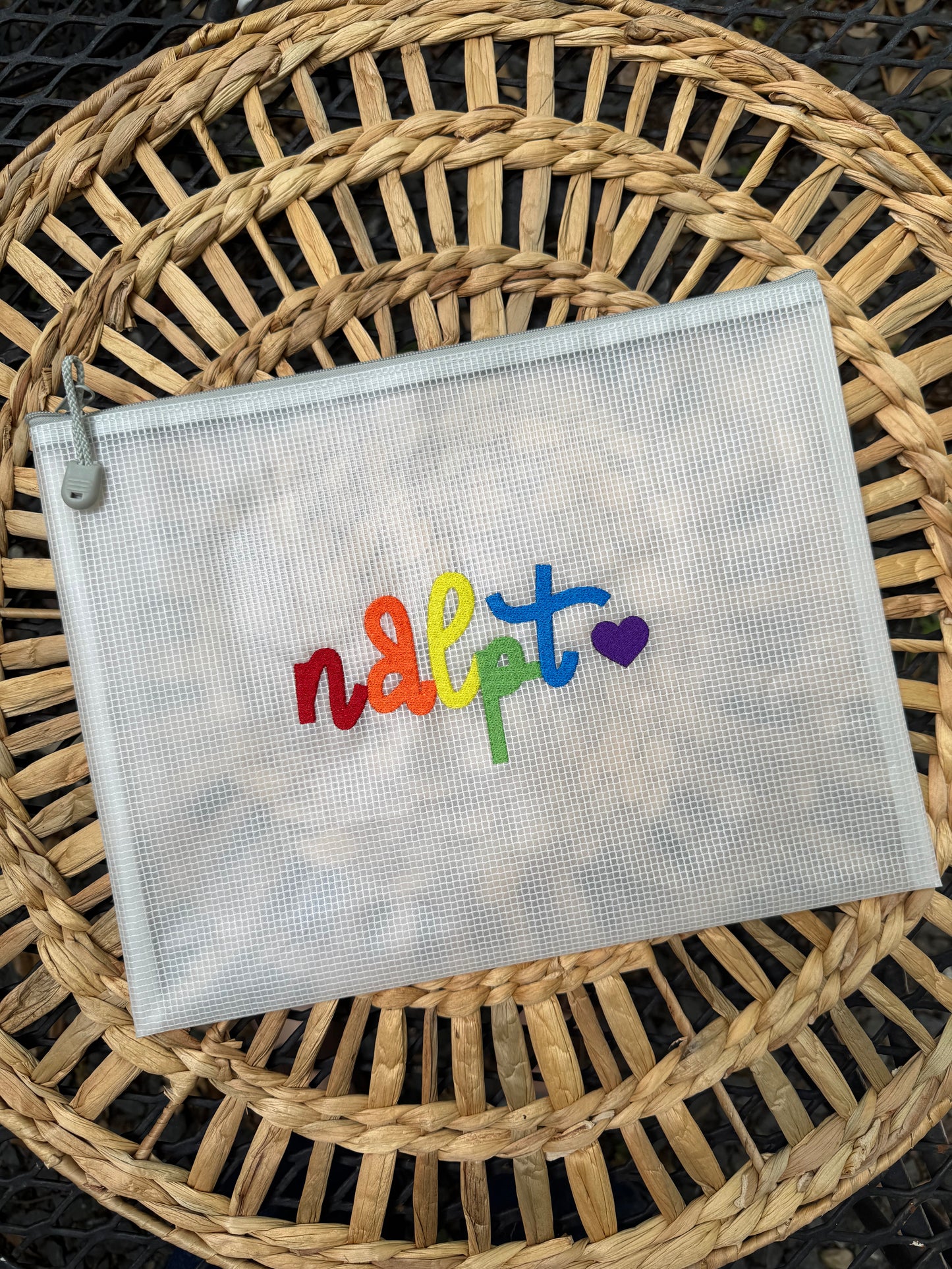 Rainbow ndlpt Project Bag