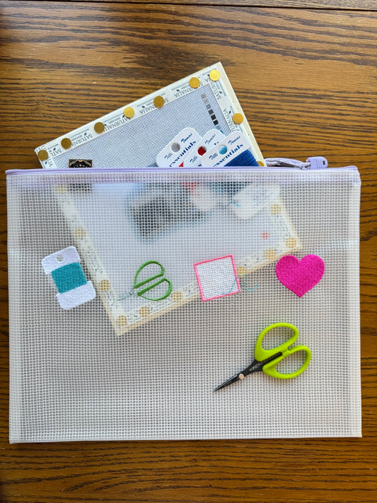 ICONS Needlepoint Project Bag